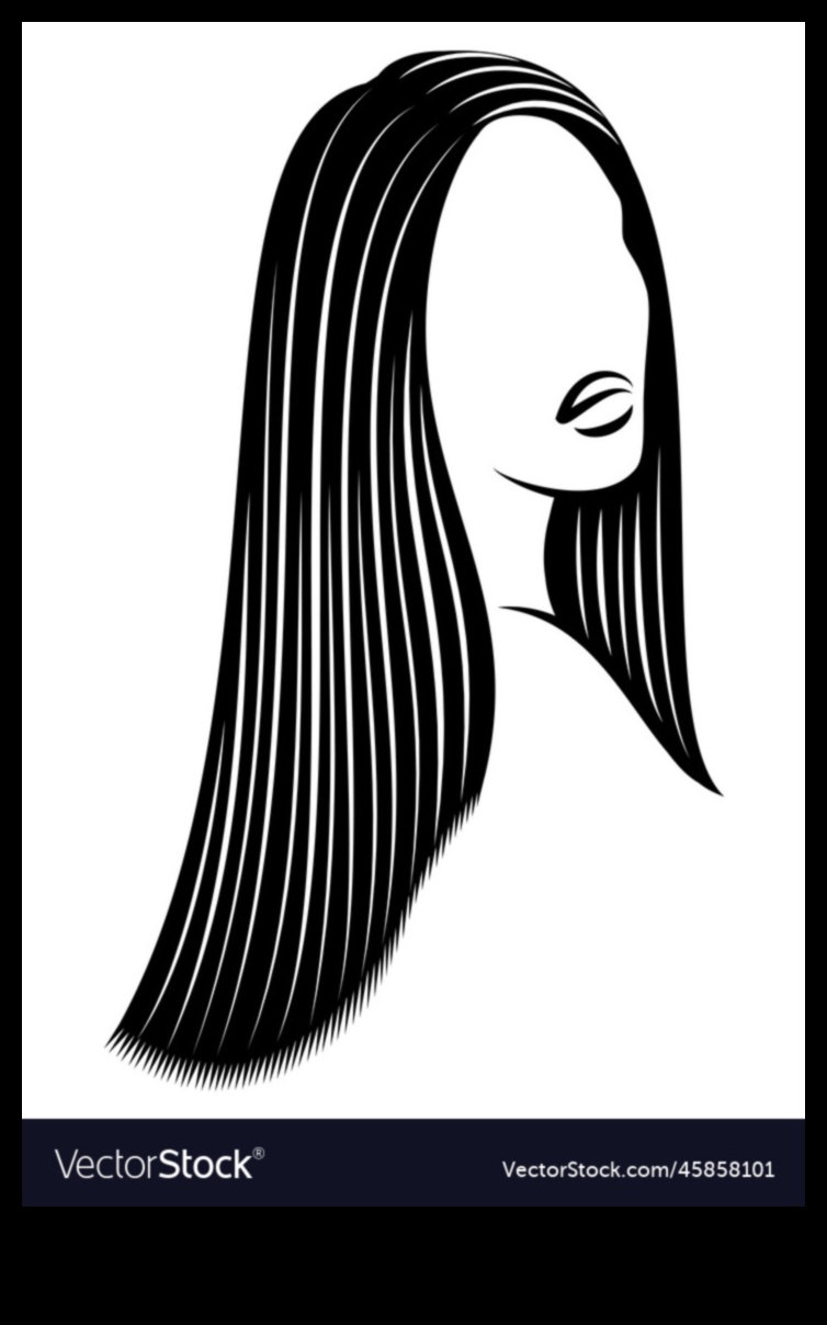 Siluete elegante: creează definiție cu părul drept