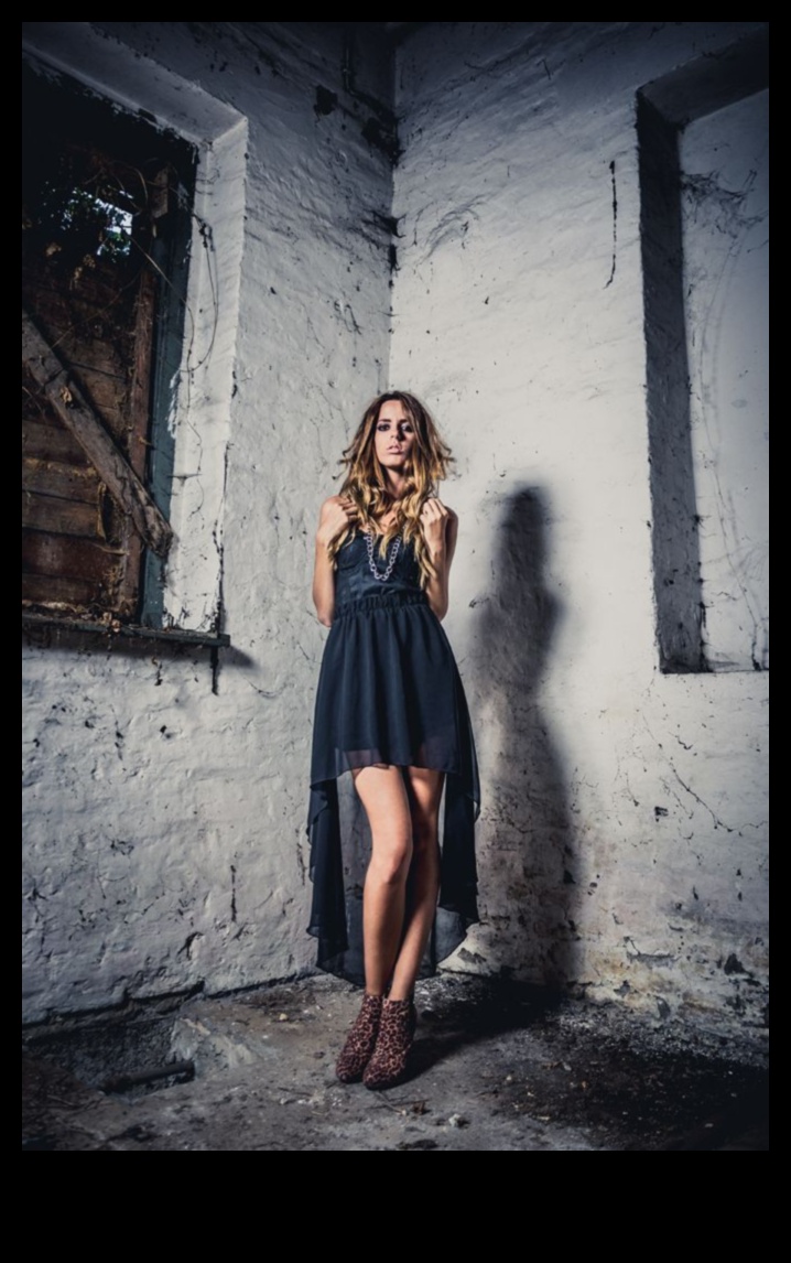 Gritty Glamour: Industrial Chic în fotografia contemporană