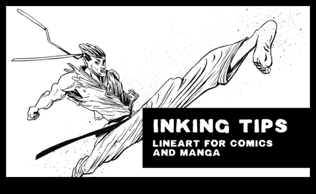 Cerneală dinamică: îmbunătățirea personajelor de desene animate cu linii îndrăznețe