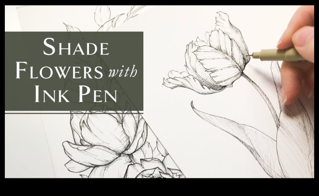 Dansul complicat al liniilor: desene expresive cu stilou și cerneală