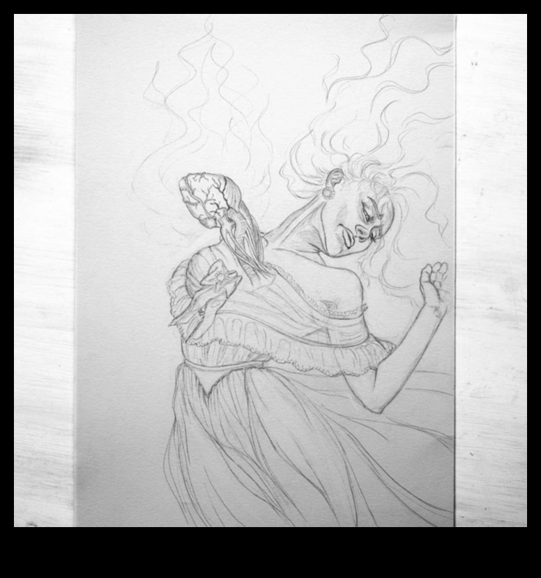 Linii expresive: portretizarea emoției și a caracterului în cerneală