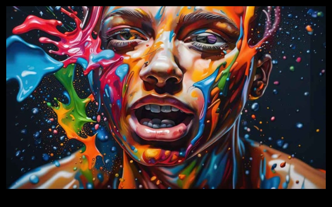 Fuziunea texturii combinând realismul cu impresiile artistice 3 Fuziunea texturilor: imbinarea realismului cu impresiile artistice