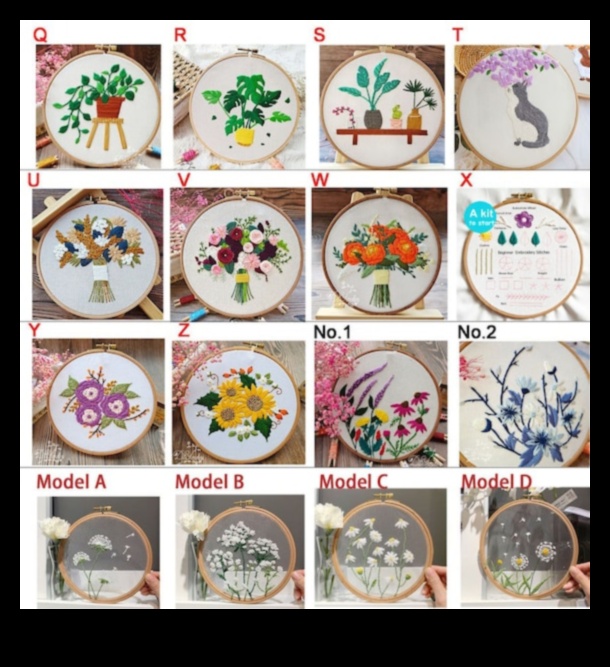 Accesorii brodate DIY pentru a vă îmbunătăți stilul 4 Pizzazz personalizat: accesorii de bricolaj cu broderie personalizată