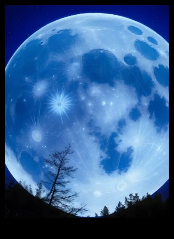 Luminescență lunară: frumusețe radiantă printre minunile planetare