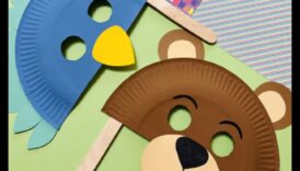 Măști pentru farfurii de hârtie pentru copii DIY: crearea de personaje imaginative