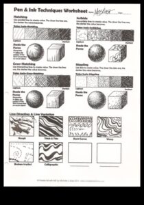 Dansul complicat al liniilor: desene expresive cu stilou și cerneală