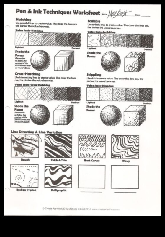 Dansul complicat al liniilor: desene expresive cu stilou și cerneală
