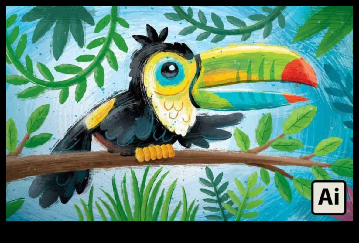 Pensule creative: pictând povești în formă ilustrativă