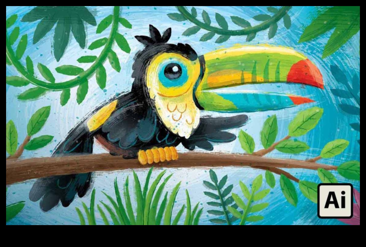 Pensule creative: pictând povești în formă ilustrativă