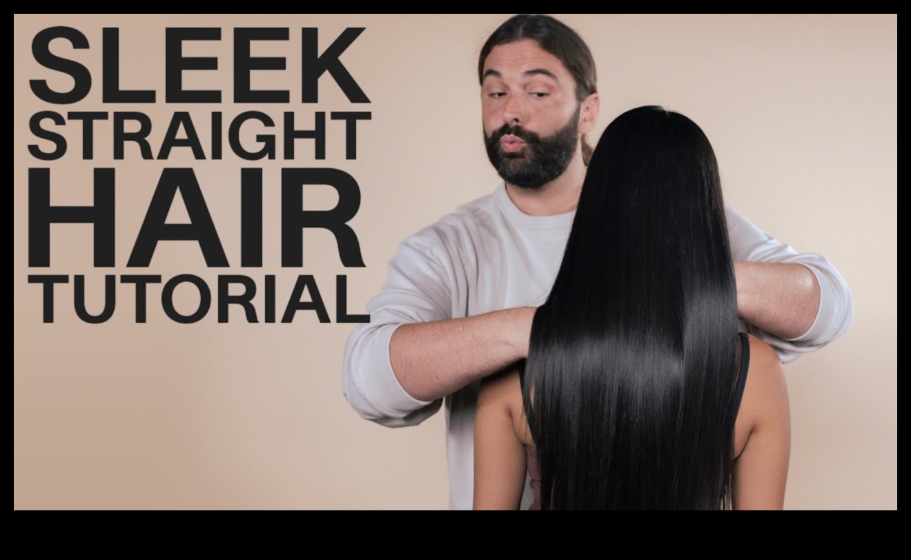 Siluete elegante: creează definiție cu părul drept