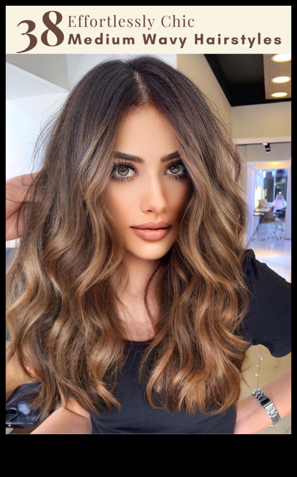 Wavy Chic, elegant și sofisticat, inspirații pentru păr ondulat 1 Wavy Chic: inspirații elegante și sofisticate pentru păr ondulat